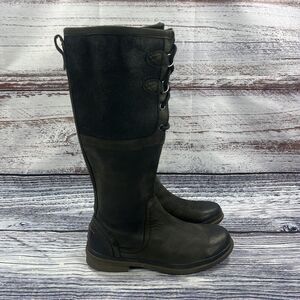 Women's Black Knee-High Boots